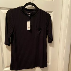 NWT Banana Republic Black Tee